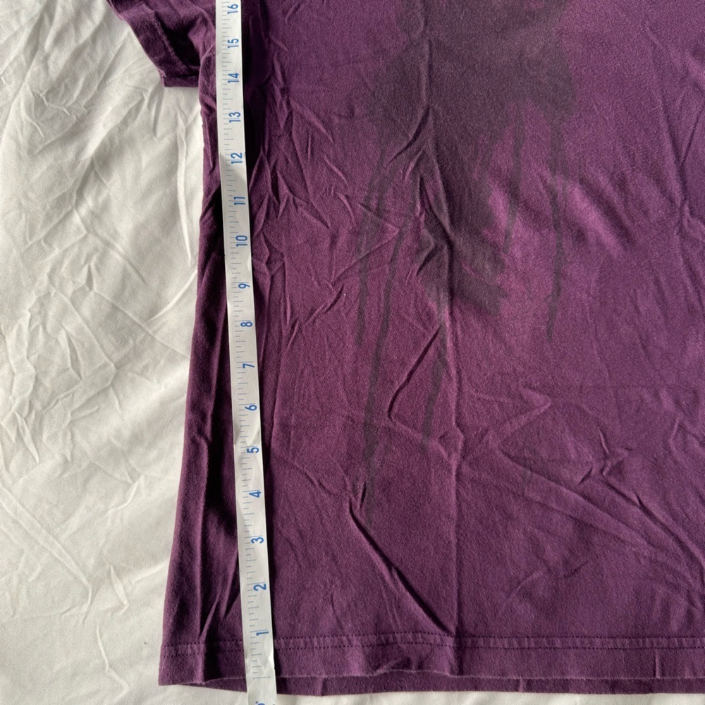 4/$20 T-Post purple graphic t-shirt, Blood vs. Love - Picture 8 of 9